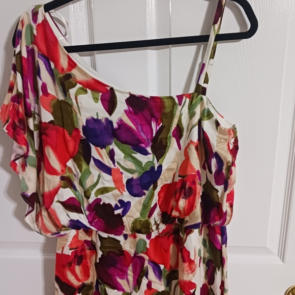 DressBarn Gorgeous Floral Dress size 12 - Picture 4 of 11